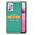 Samsung Galaxy A33 5G Telefoon Hoesje met tekst Quote Begin B2C Telecom