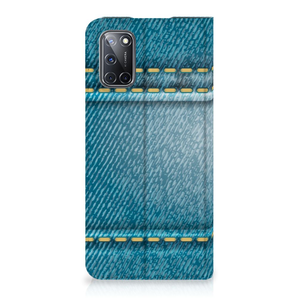 OPPO A52 | A72 Hippe Standcase Jeans - B2C Telecom