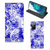 Mobiel BookCase Samsung Galaxy S20 FE Angel Skull Blauw - B2C Telecom