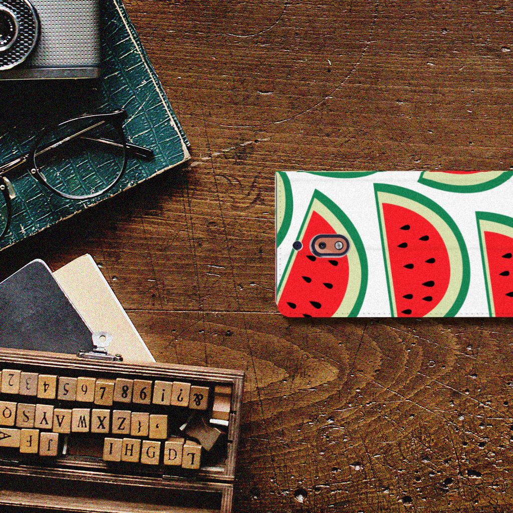 Nokia 2.1 2018 Flip Style Cover Watermelons