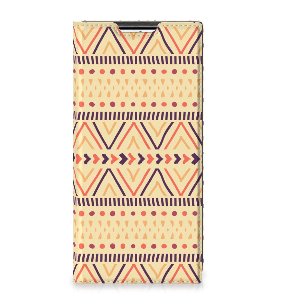 Samsung Galaxy S22 Ultra Hoesje met Magneet Aztec Yellow - B2C Telecom