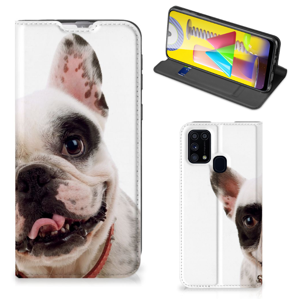 Samsung Galaxy M31 Hoesje maken Franse Bulldog - B2C Telecom
