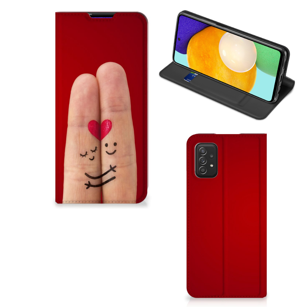 Samsung Galaxy A03s Hippe Standcase Liefde - Origineel Romantisch Cadeau - B2C Telecom