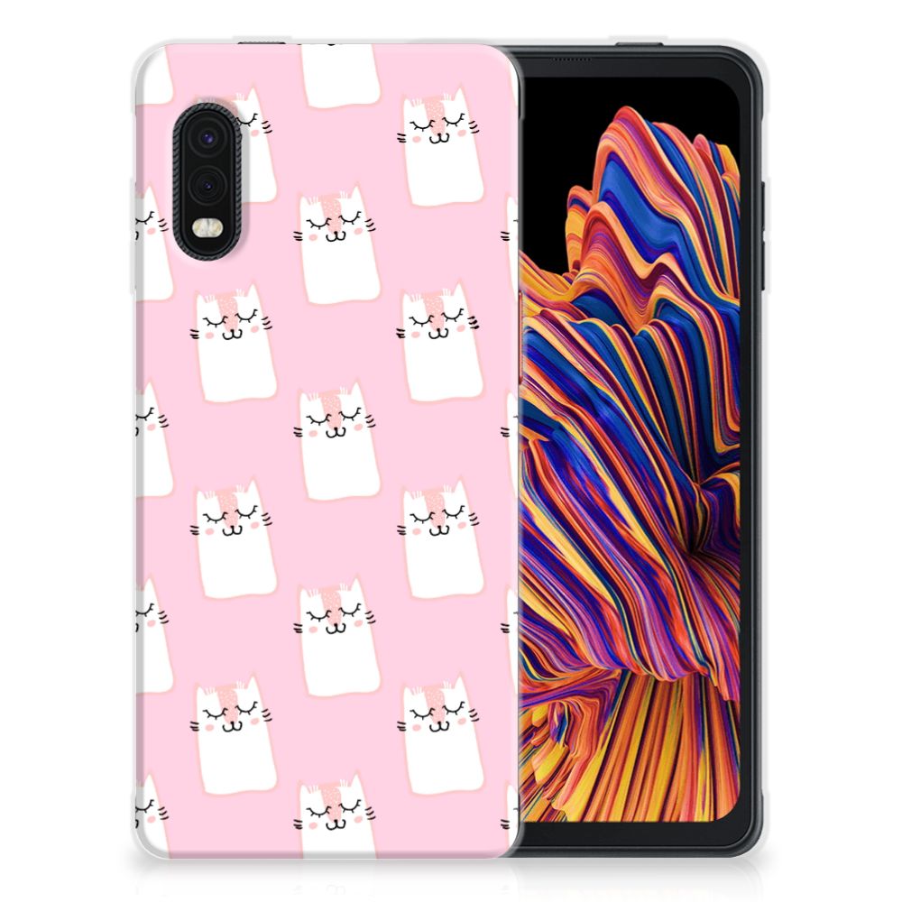 Samsung Xcover Pro TPU Hoesje Sleeping Cats B2C Telecom