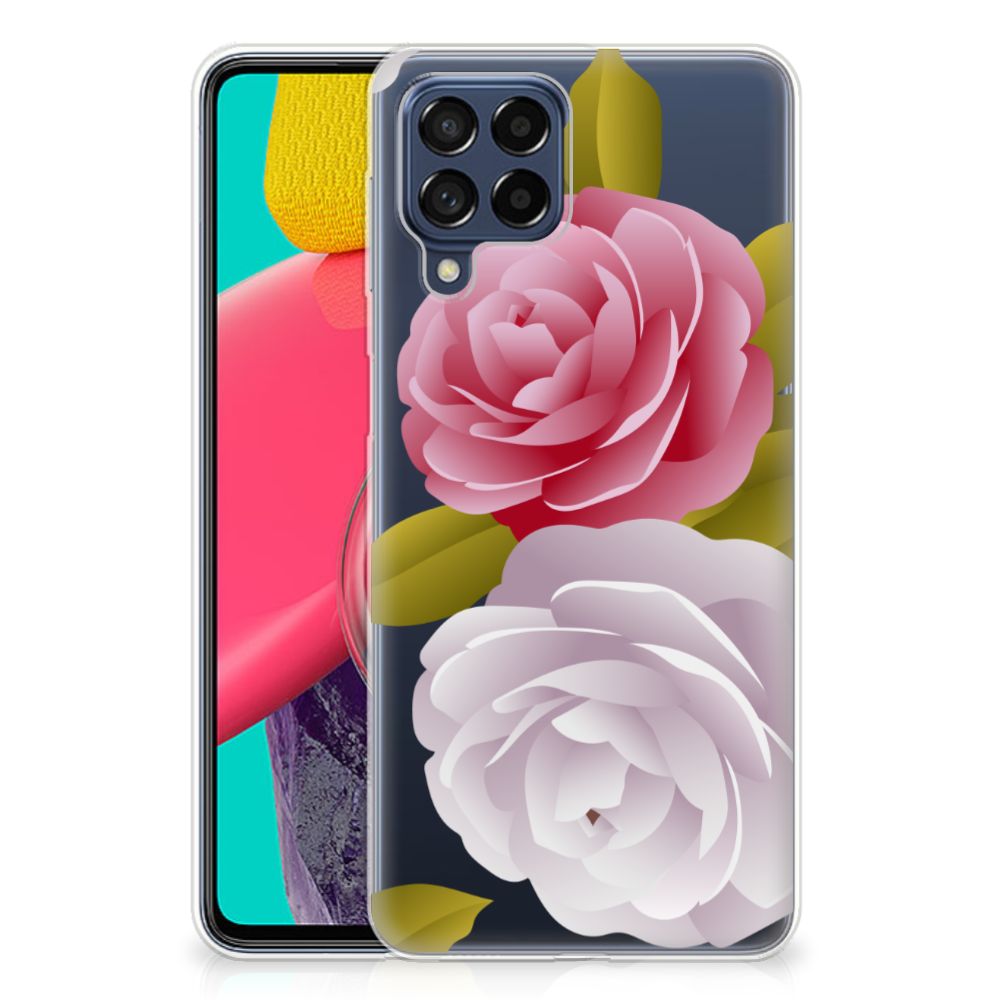 Samsung Galaxy M53 TPU Case Roses B2C Telecom