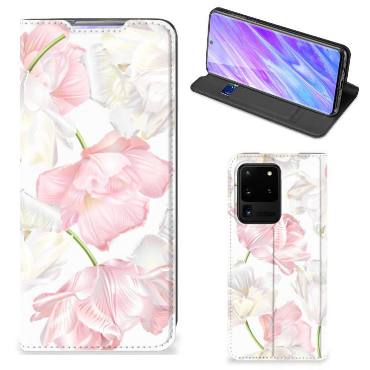 Samsung Galaxy S20 Ultra Smart Cover Lovely Flowers - B2C Telecom