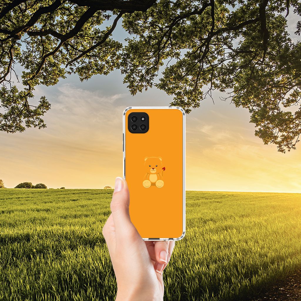 Samsung Galaxy A22 5G Stevig Bumper Hoesje Baby Beer B2C Telecom