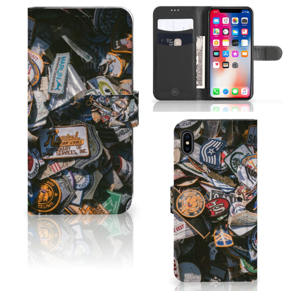 Apple iPhone Xs Max Telefoonhoesje met foto Badges