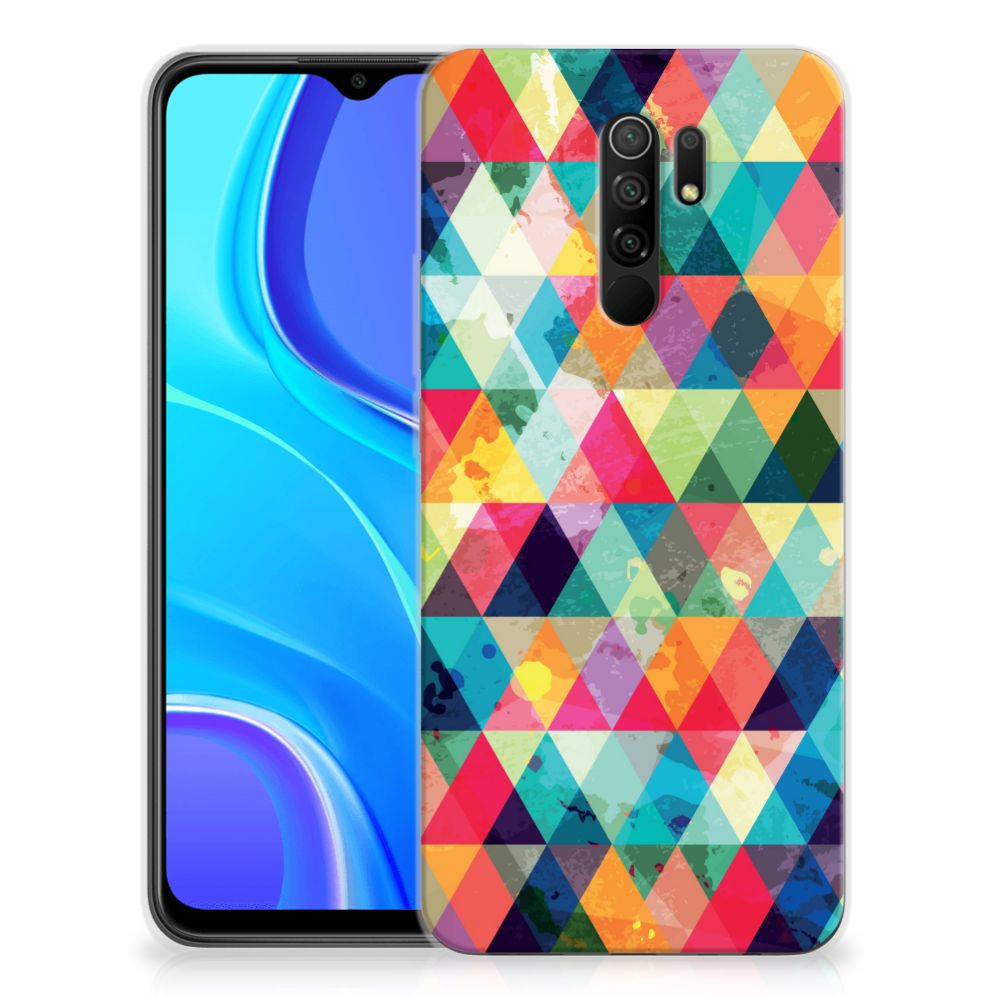 Xiaomi Redmi 9 TPU bumper Geruit B2C Telecom