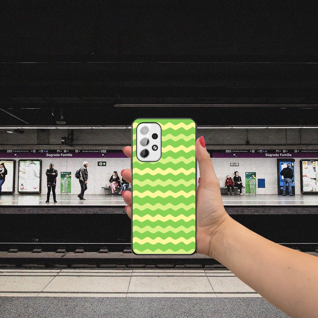 Samsung Galaxy A53 Back Case Waves Green B2C Telecom