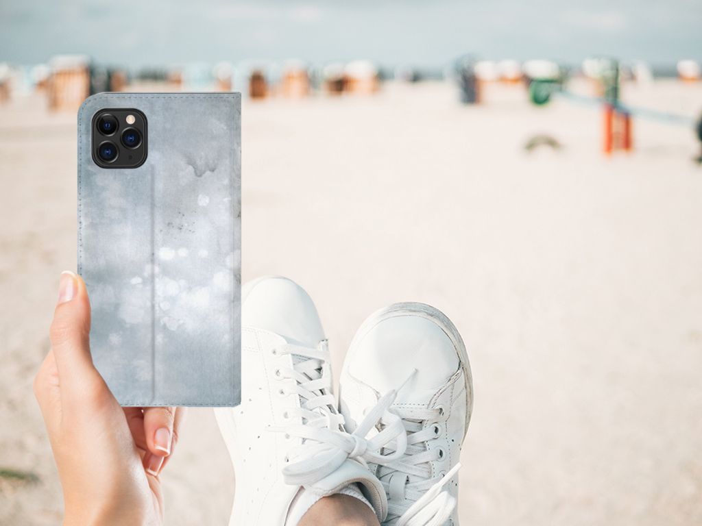 Bookcase Apple iPhone 11 Pro Max Painting Grey