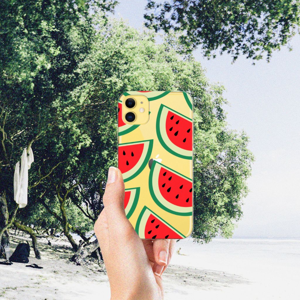 Apple iPhone 11 Siliconen Case Watermelons