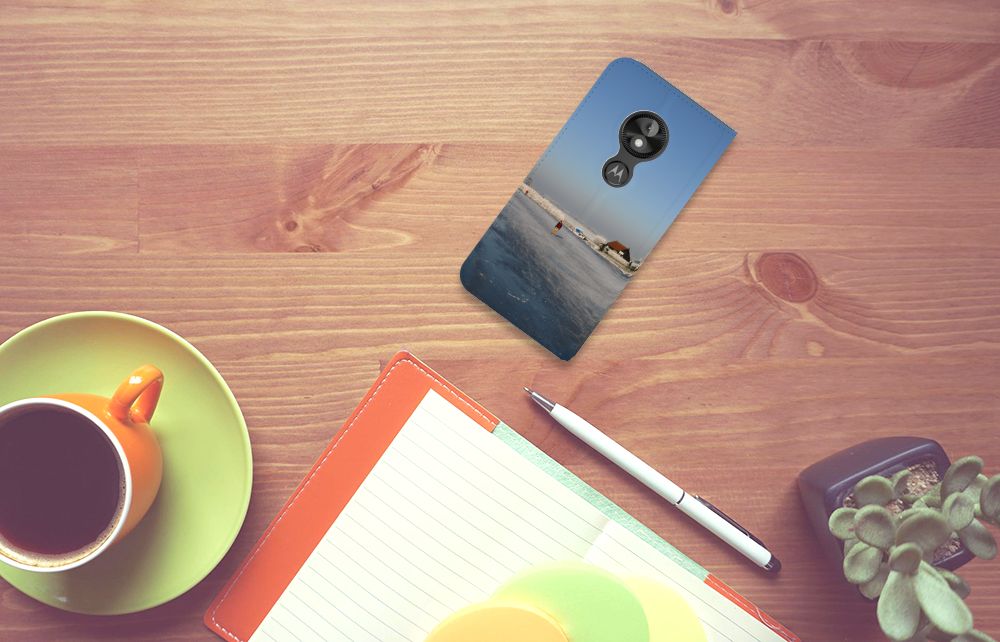 Motorola Moto E5 Play Book Cover Schaatsers