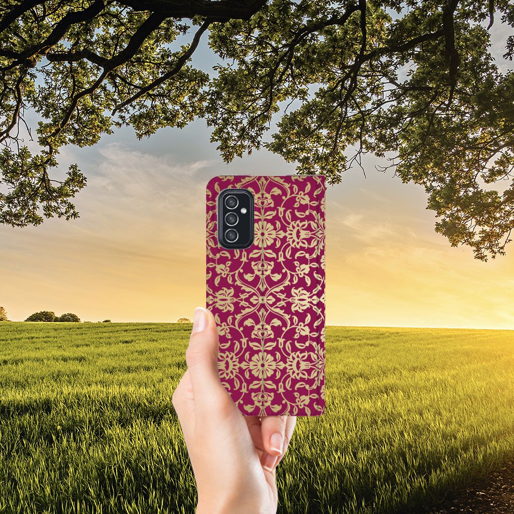 Telefoon Hoesje Samsung Galaxy M52 Barok Pink - B2C Telecom