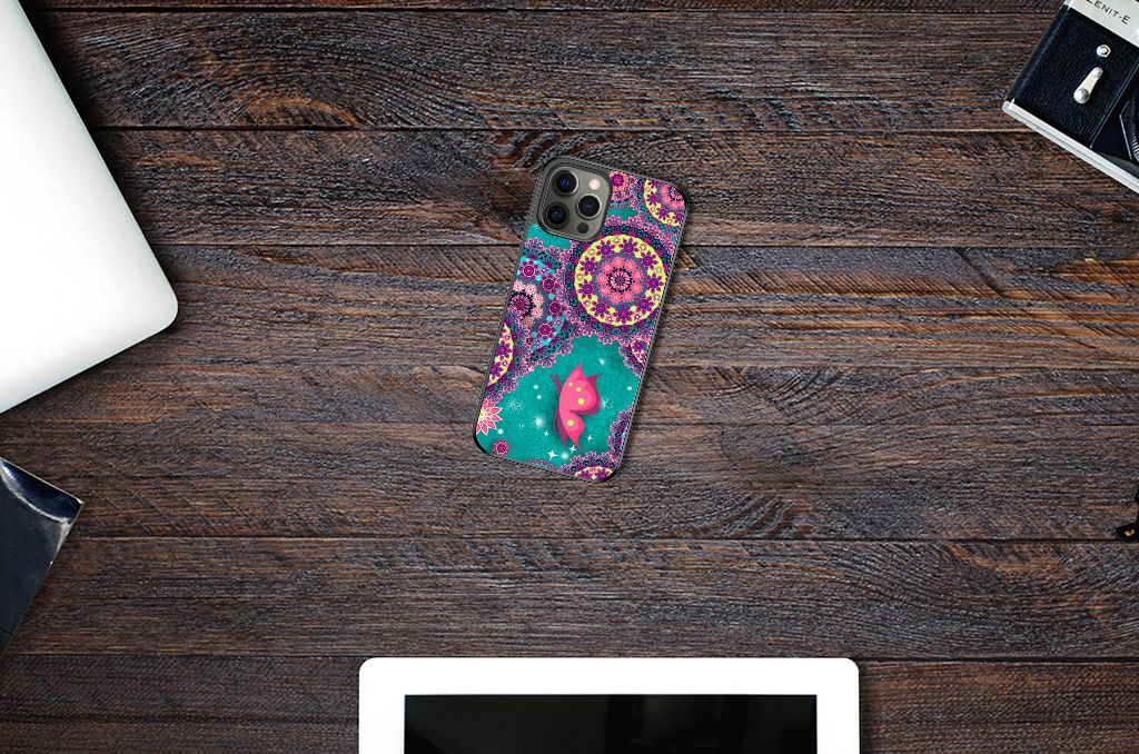 iPhone 12 Pro Max Case Cirkels en Vlinders B2C Telecom