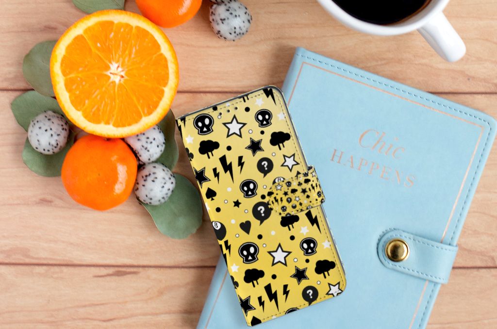 Telefoonhoesje met Naam OPPO A91 | Reno3 Punk Geel