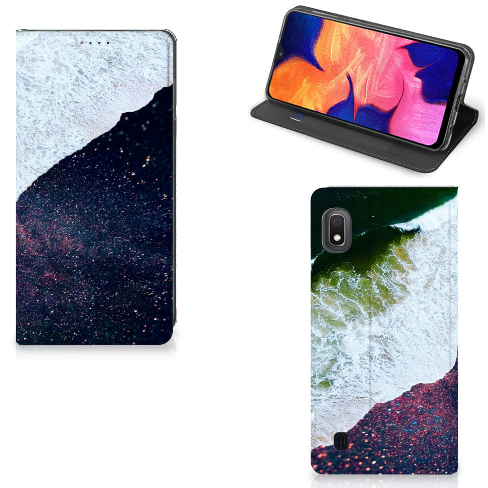 Samsung Galaxy A10 Stand Case Sea in Space