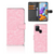 Samsung Galaxy A21s Hoesje White Flowers