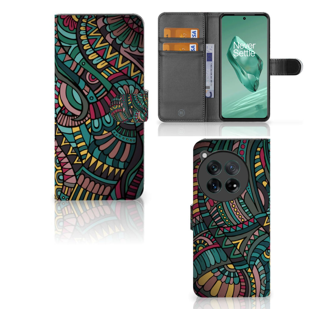 OnePlus 12 Telefoon Hoesje Aztec