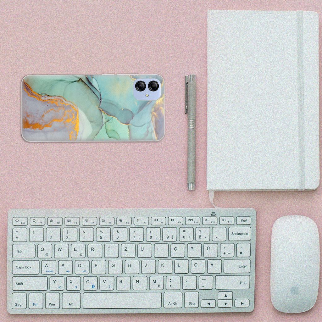 Hoesje maken voor Samsung Galaxy A04e Watercolor Mix B2C Telecom