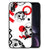 Telefoonhoesje Apple iPhone XR Skull Red