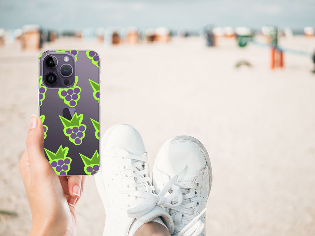Apple iPhone 14 Pro Siliconen Case Druiven B2C Telecom