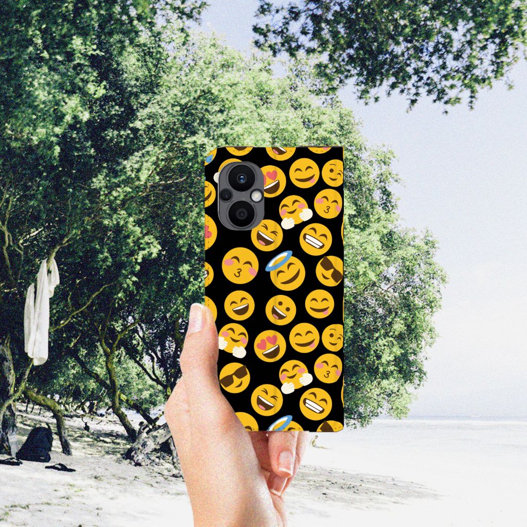 OPPO Reno8 Lite Hoesje met Magneet Emoji - B2C Telecom