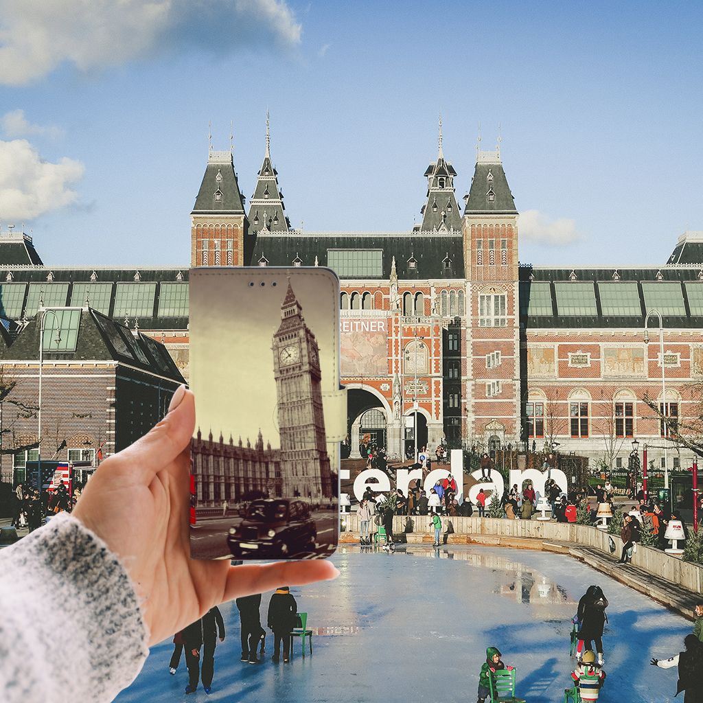Huawei P10 Lite Flip Cover Londen