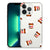 iPhone 13 Pro Max Siliconen Case Nut Jar met kleurrijk notenpotdesign en transparante randen.