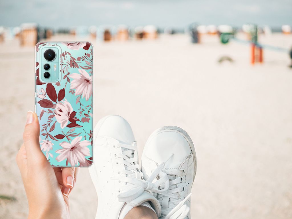 Hoesje maken Xiaomi 12 Lite Watercolor Flowers B2C Telecom