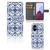 OPPO Reno 8 Lite | OnePlus Nord N20 Hoesje Flower Blue