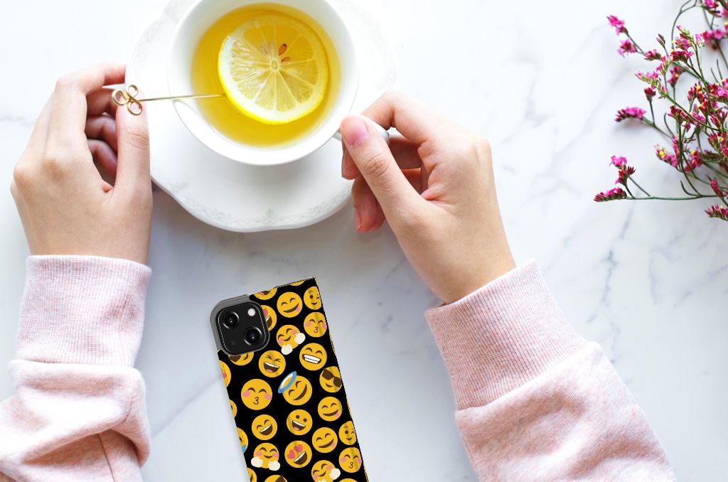iPhone 13 Mini Hoesje met Magneet Emoji - B2C Telecom
