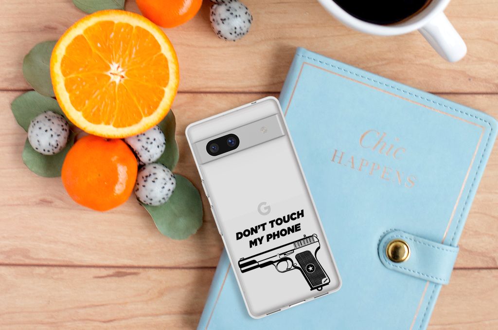 Google Pixel 7A Silicone-hoesje Pistol DTMP B2C Telecom