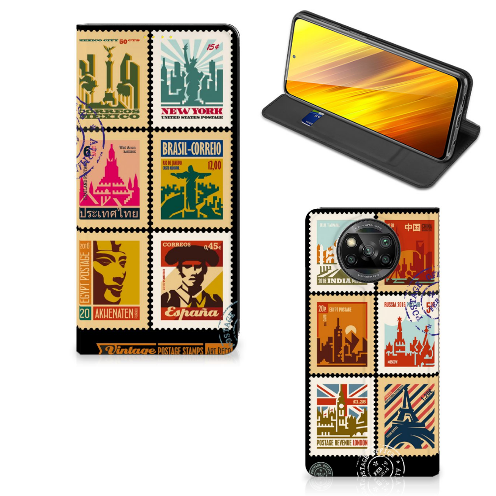 Xiaomi Poco X3 Pro | Poco X3 Book Cover Postzegels - B2C Telecom