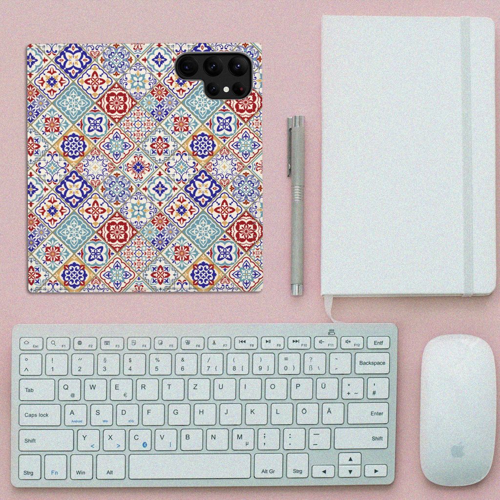 Samsung Galaxy S23 Ultra Standcase Tiles Color - B2C Telecom