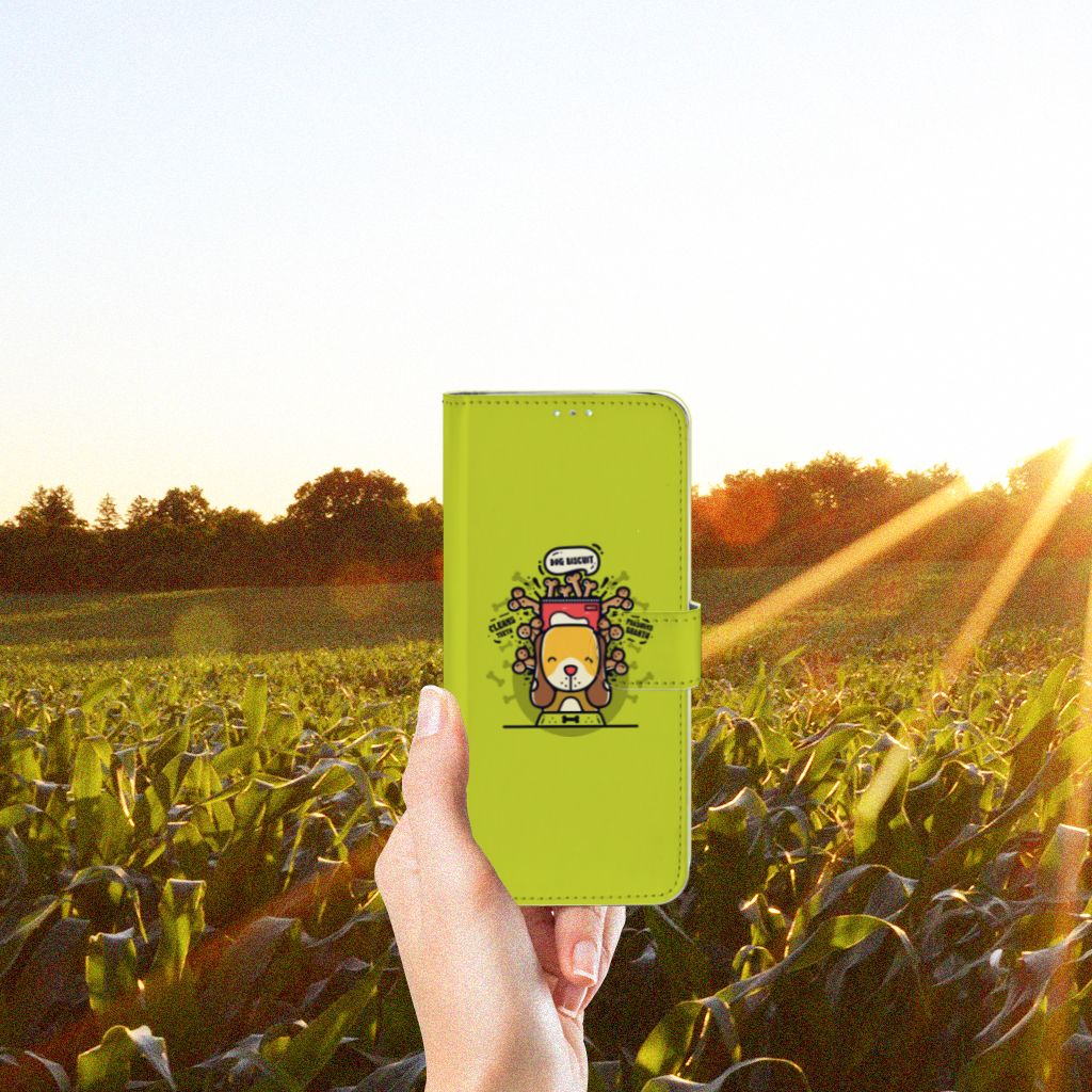 Samsung Galaxy A71 Leuk Hoesje Doggy Biscuit