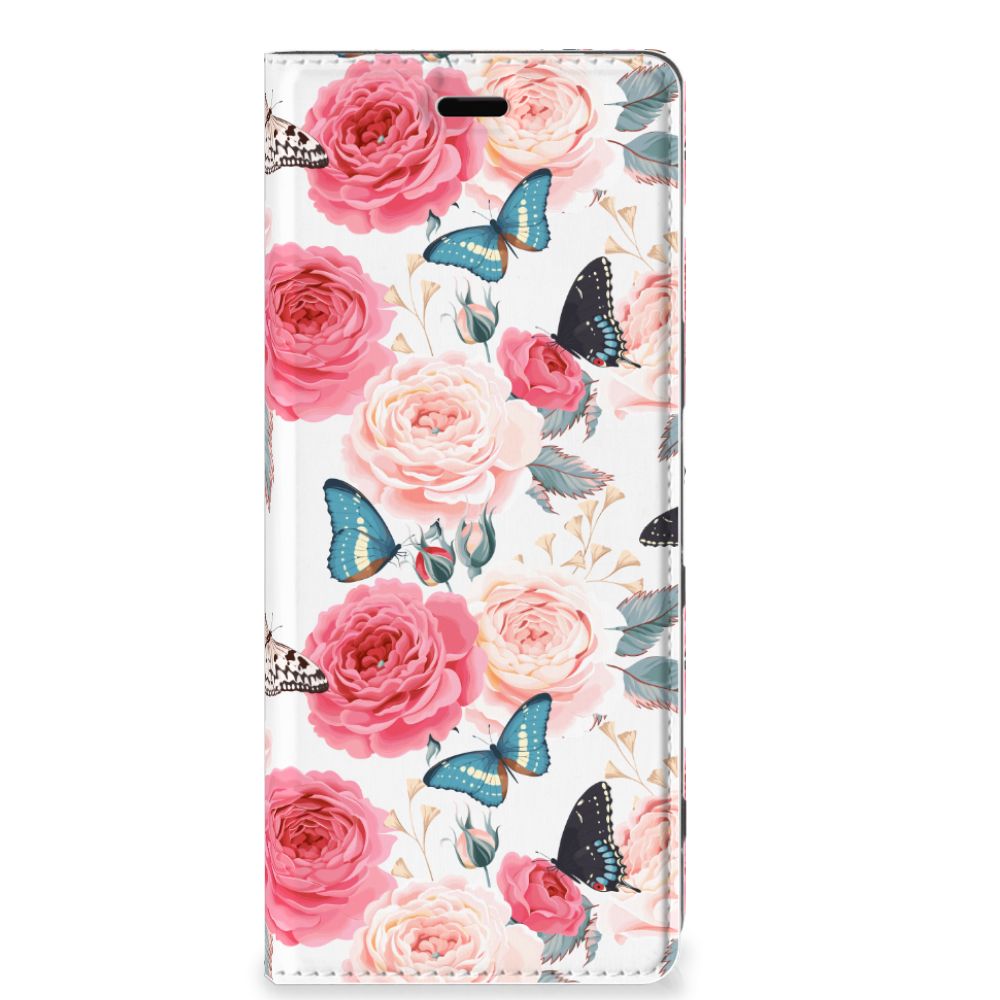 Sony Xperia 5 Smart Cover Butterfly Roses - B2C Telecom