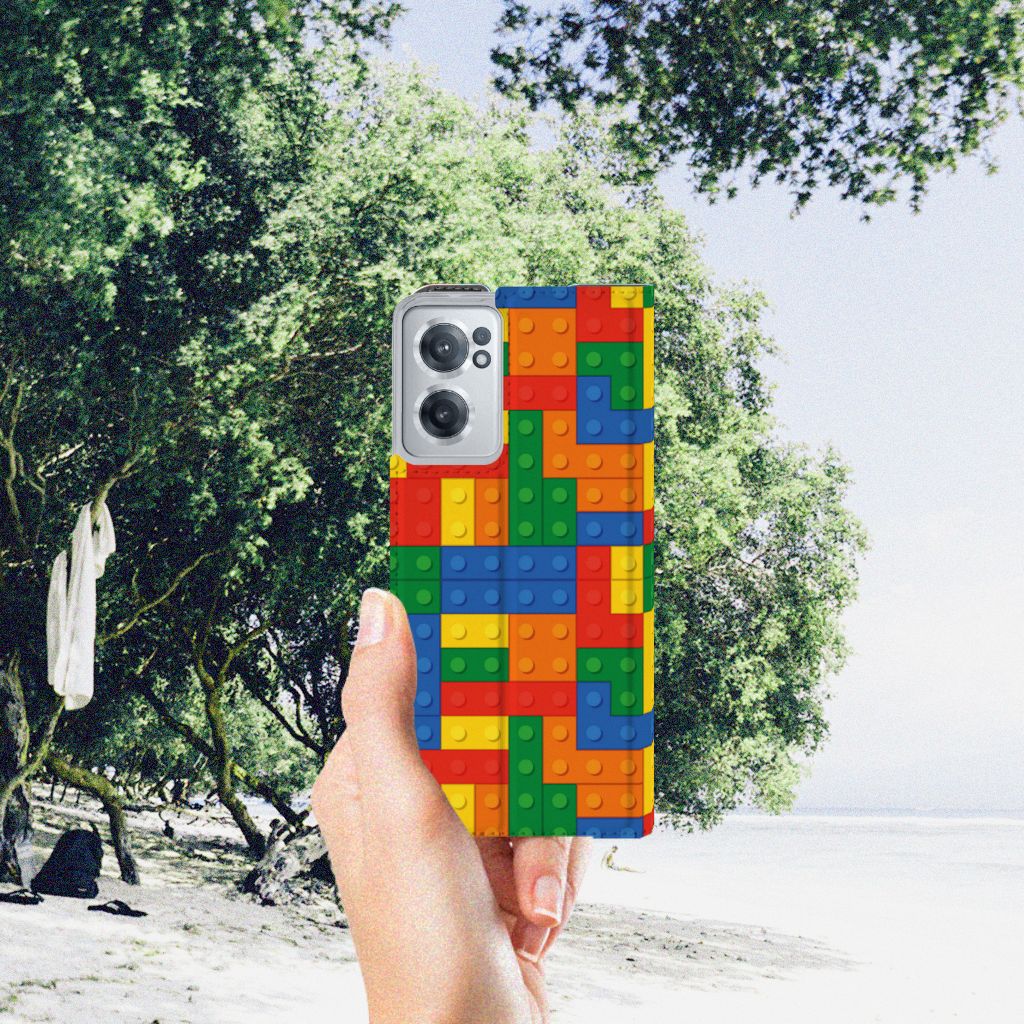 OnePlus Nord CE 2 5G Hoesje met Magneet Blokken - B2C Telecom