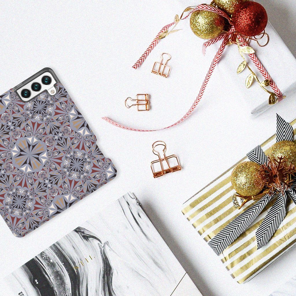 Samsung Galaxy S22 Standcase Flower Tiles - B2C Telecom