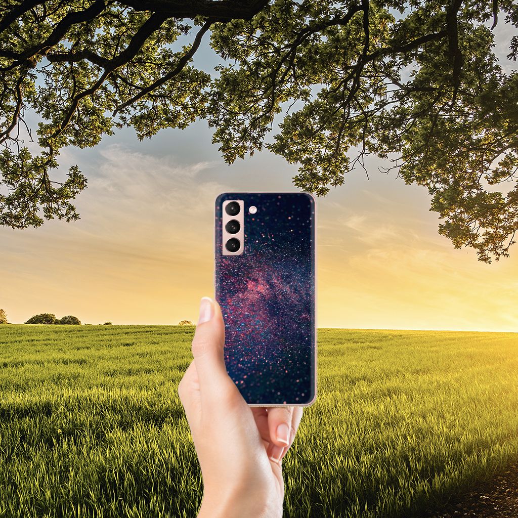 Samsung Galaxy S21 TPU Hoesje Stars B2C Telecom