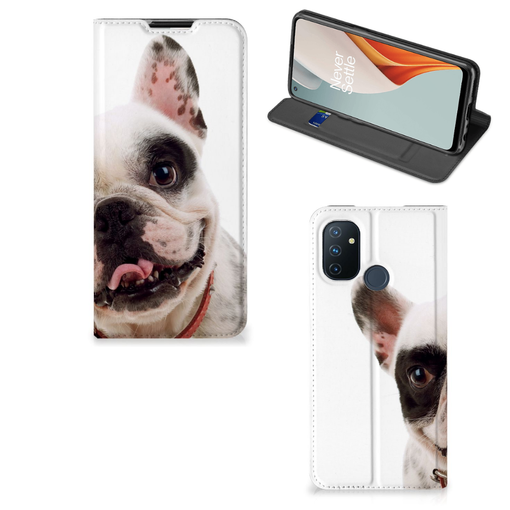 OnePlus Nord N100 Hoesje maken Franse Bulldog - B2C Telecom