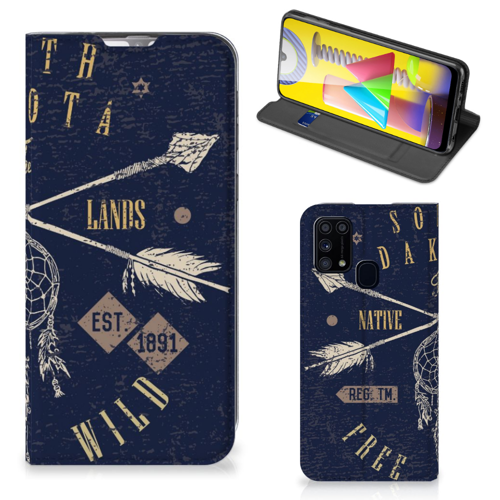 Samsung Galaxy M31 Book Cover South Dakota - B2C Telecom