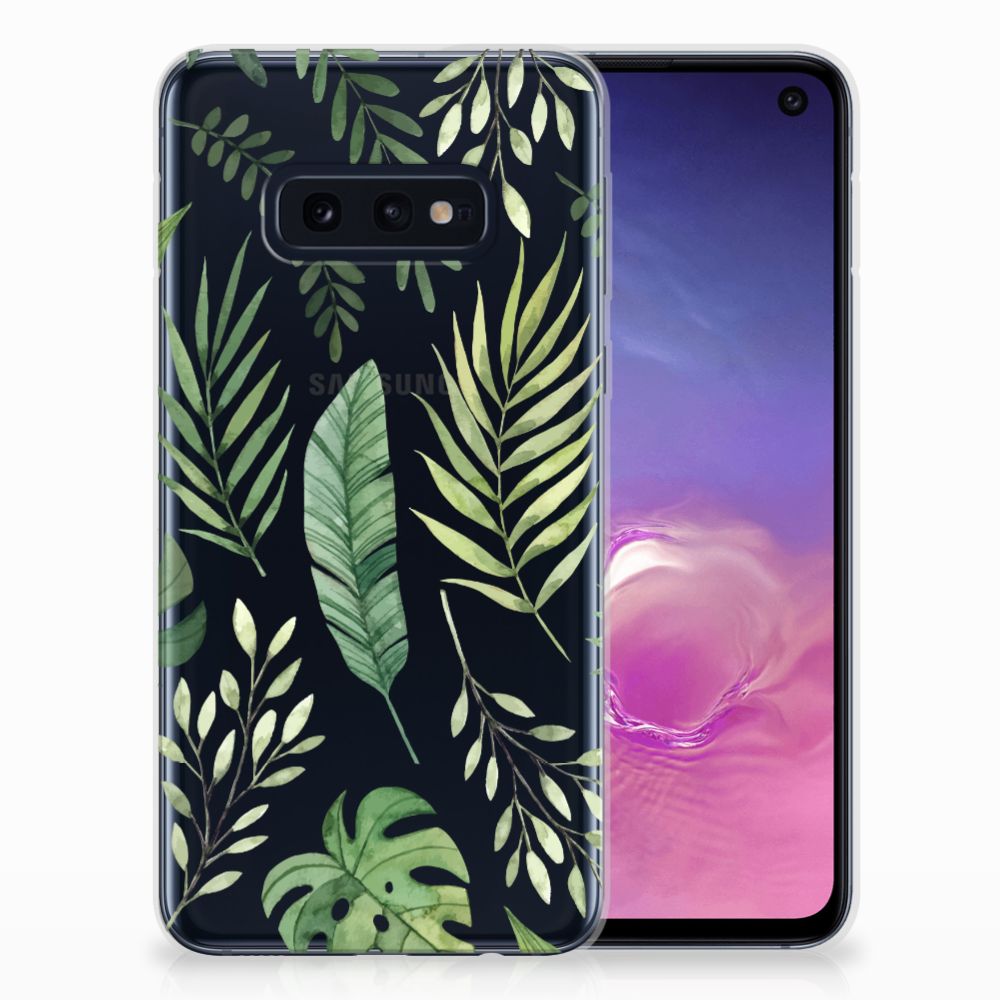 Samsung Galaxy S10e TPU Case Leaves