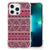 Apple iPhone 13 Pro Doorzichtige Silicone Hoesje Aztec Paars B2C Telecom