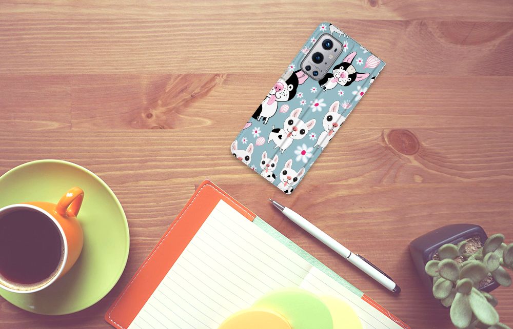 OnePlus 9 Pro Hoesje maken Hondjes - B2C Telecom