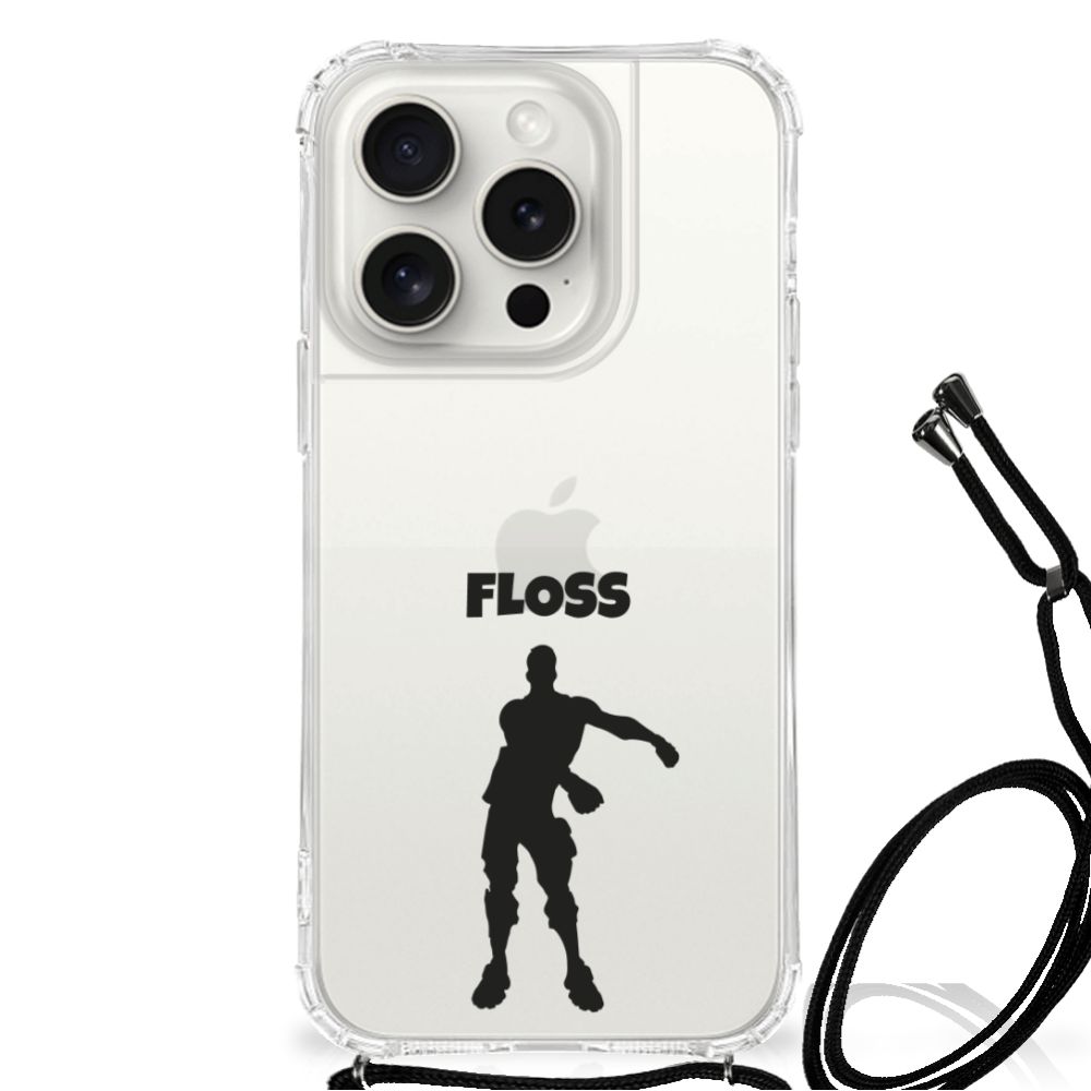 iPhone 15 Pro Stevig Bumper Hoesje Floss B2C Telecom