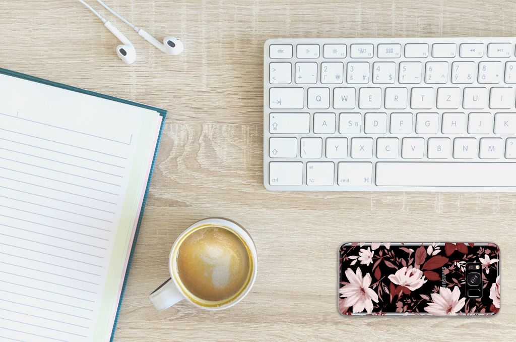 Hoesje maken Samsung Galaxy S8 Watercolor Flowers