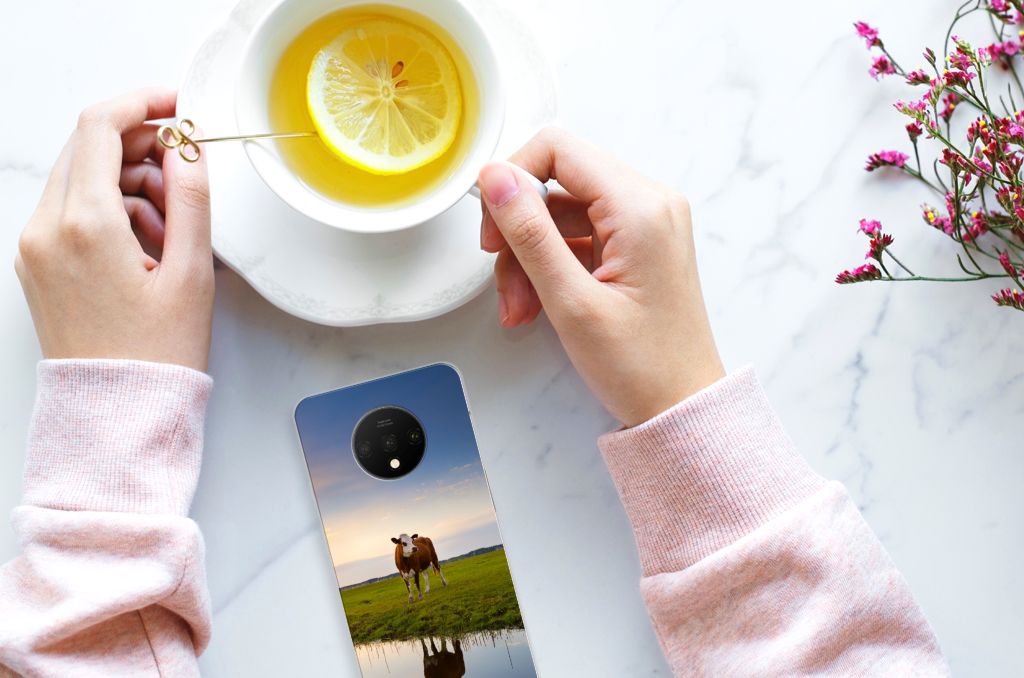OnePlus 7T TPU Hoesje Koe