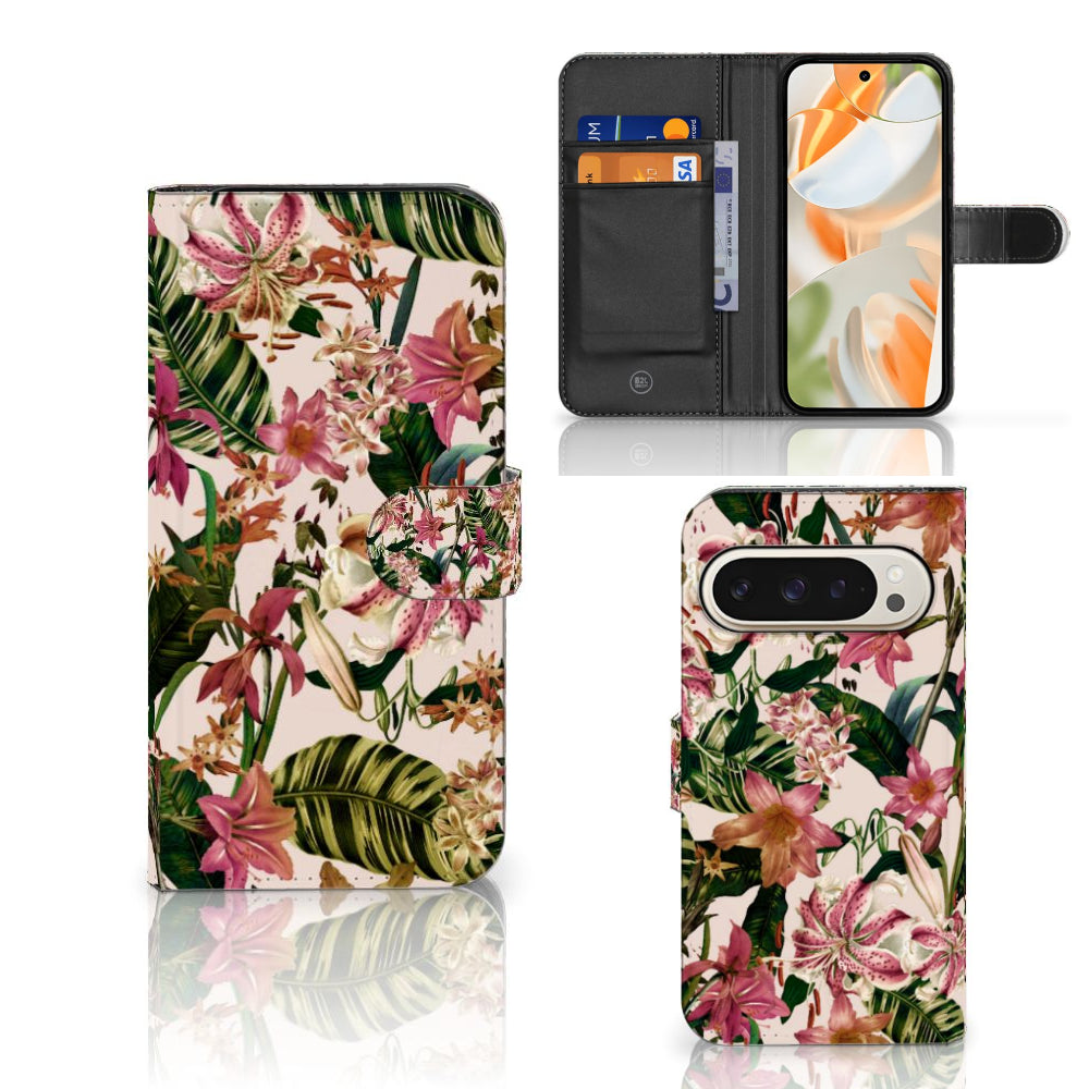 Google Pixel 9 | 9 Pro Hoesje Flowers