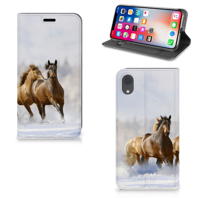 Apple iPhone Xr Hoesje maken Paarden